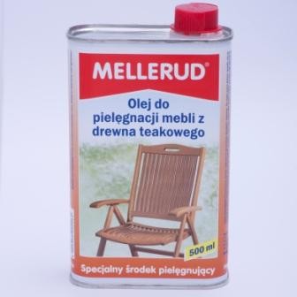Speclaistyczny środek do czyszczenia i pielęgnacji mebli ogrodowych marki Mellerud Fot. Global Point