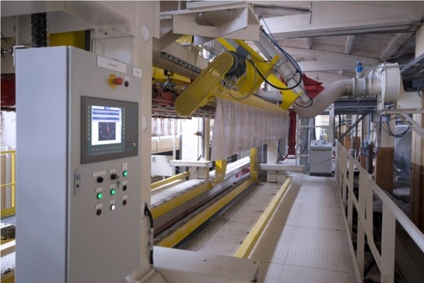 Linia produkcyjna w zakładzie YTONG w Pile