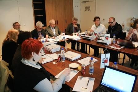 Obrady jury konkursu Fasada Roku 2011, fot. Baumit