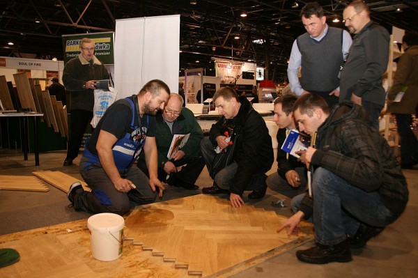 Ogólnopolskie Stowarzyszenie Parkieciarzy na targach SIBEX 2012
