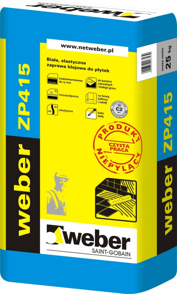 Wyróżnienie dla zaprawy klejącej weber ZP415
