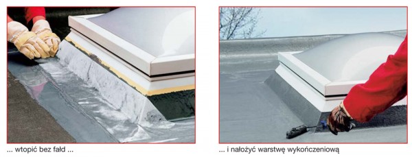 Krycie i naprawa powierzchni dachów według Visbud-Projekt<br />