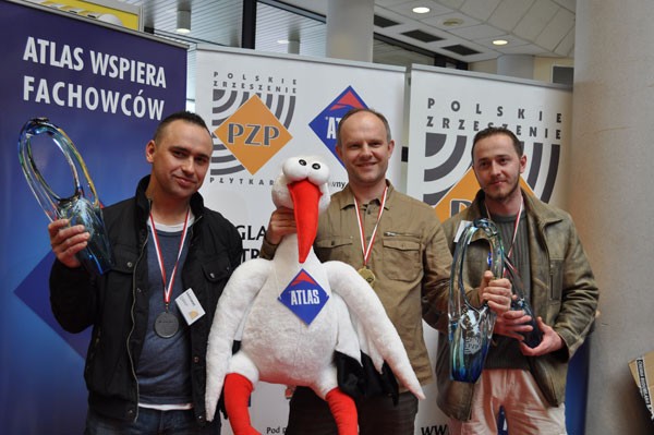 Od lewej Janusz Milecki, Piotr Jończyk i Bartłomiej Chomicki