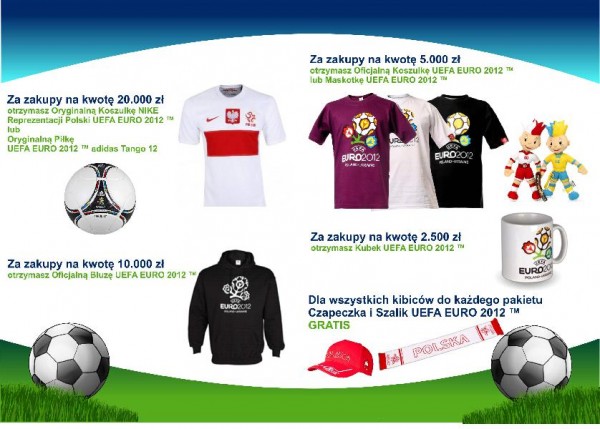 Promocja EURO 2012 firmy Rytm Trade