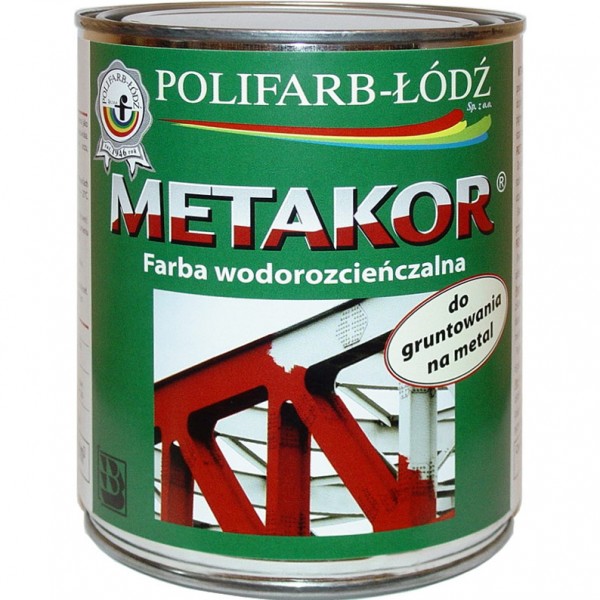 METAKOR - ekologiczna farba wodorozcieńczalna do gruntowania na metal