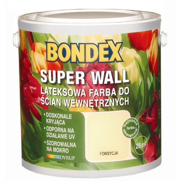 Nowe kolory w palecie Super Wall marki Bondex