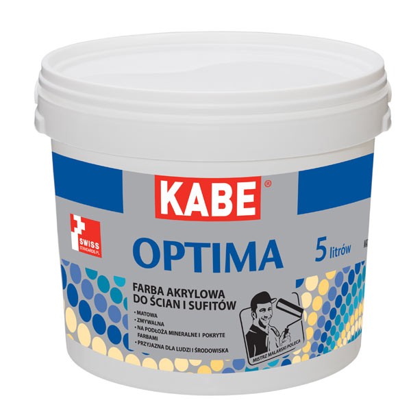 OPTIMA Nowa Formuła 2012 - Farba akrylowa do ścian i sufitów