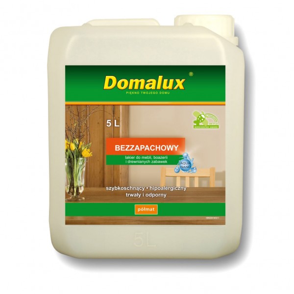 Udoskonalony lakier Domalux Bezzapachowy