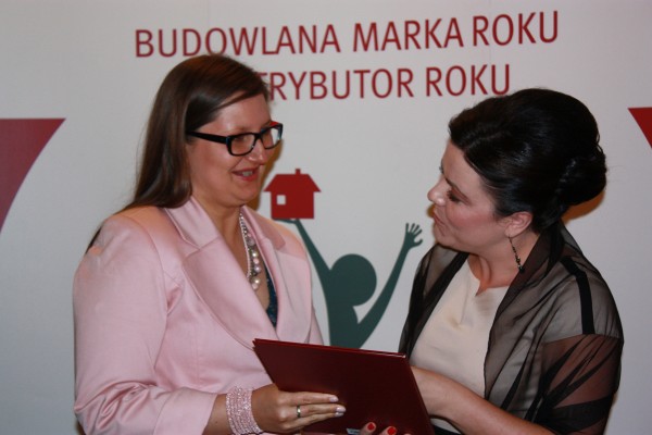 Nagrodę odebrała Justyna Pokrzywnicka Fot. Waldemar Mulhstein