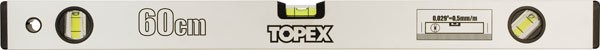 TOPEX 29C301X Poziomnica anodowana