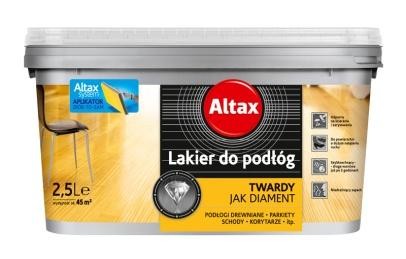 Altax Lakier do podłóg TWARDY DIAMENT – bielony, dąb, brąz i palisander