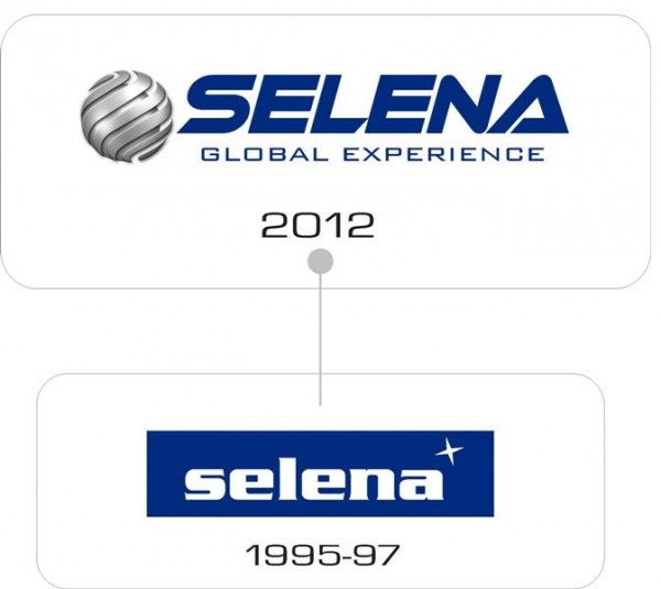 Selena zmienia logo