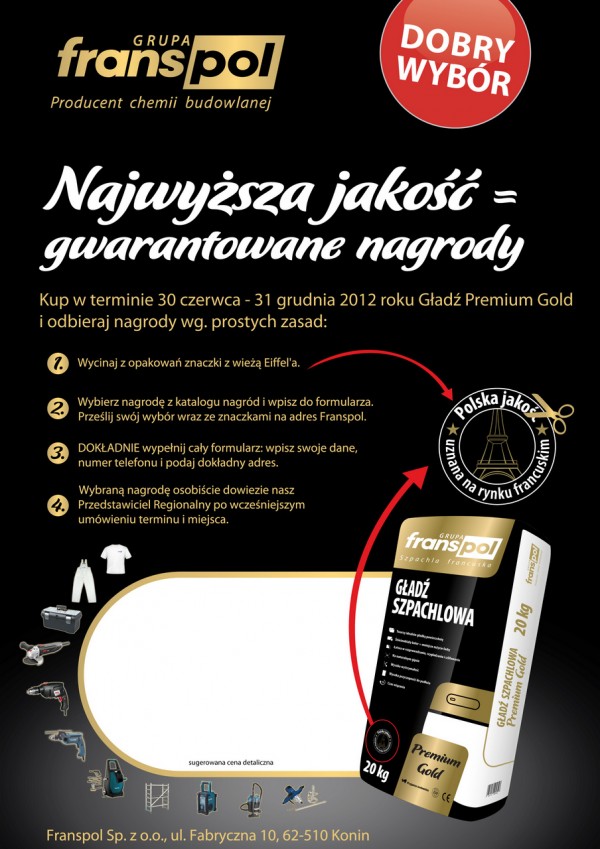 Promocja dla wykonawców - klasa premium