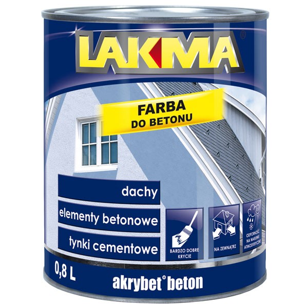 Akrybet Beton od Lakma SAT Fot. Lakma