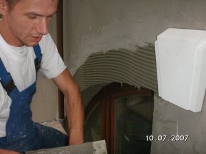Jak zamontować sztukaterie na łuku okiennym cz. 1<br />