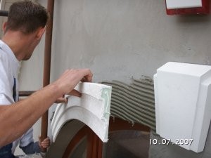 Jak zamontować sztukaterie na łuku okiennym cz. 1<br />