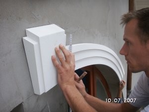 Jak zamontować sztukaterie na łuku okiennym cz. 1<br />