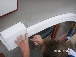 Jak zamontować sztukaterie na łuku okiennym cz. 1<br />