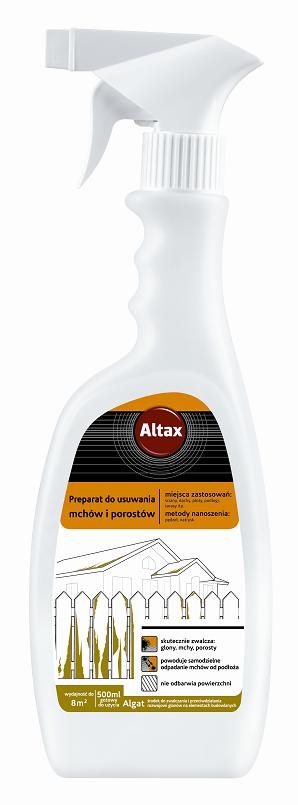Altax Preprat do usuwania mchów glonów i porostów Algat 500ml