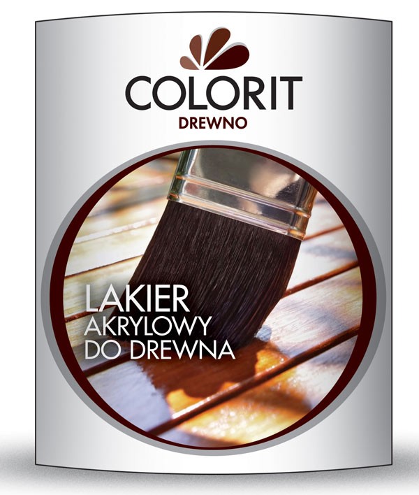 Lakierem akrylowym marki Colori