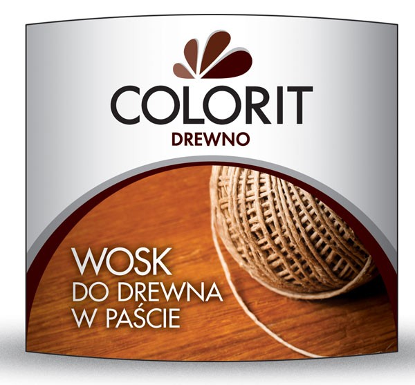 Wosk do drewna w paście marki Colorit