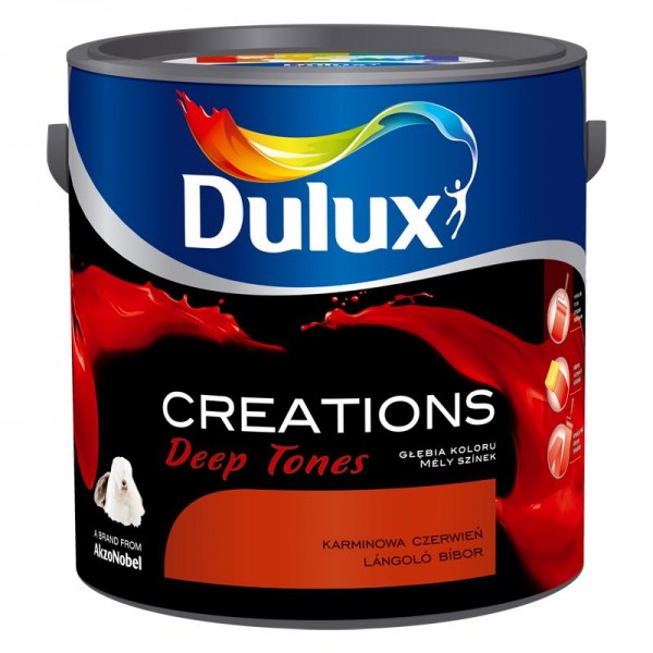 Dulux Creations - Deep Tones lateksowa, matowa emulsja do ścian i sufitów