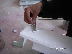 Gzyms gipsowy krok po kroku cz 2