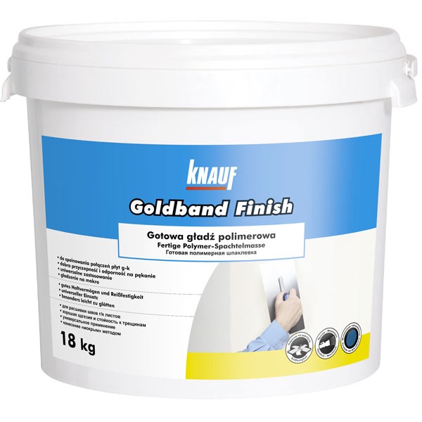Knauf Goldband Finish Gotowa gładź polimerowa