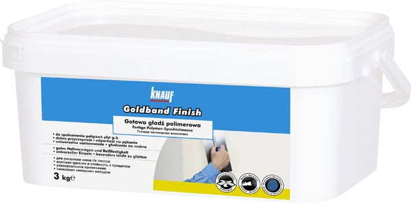 Knauf Goldband Finish Gotowa gładź polimerowa