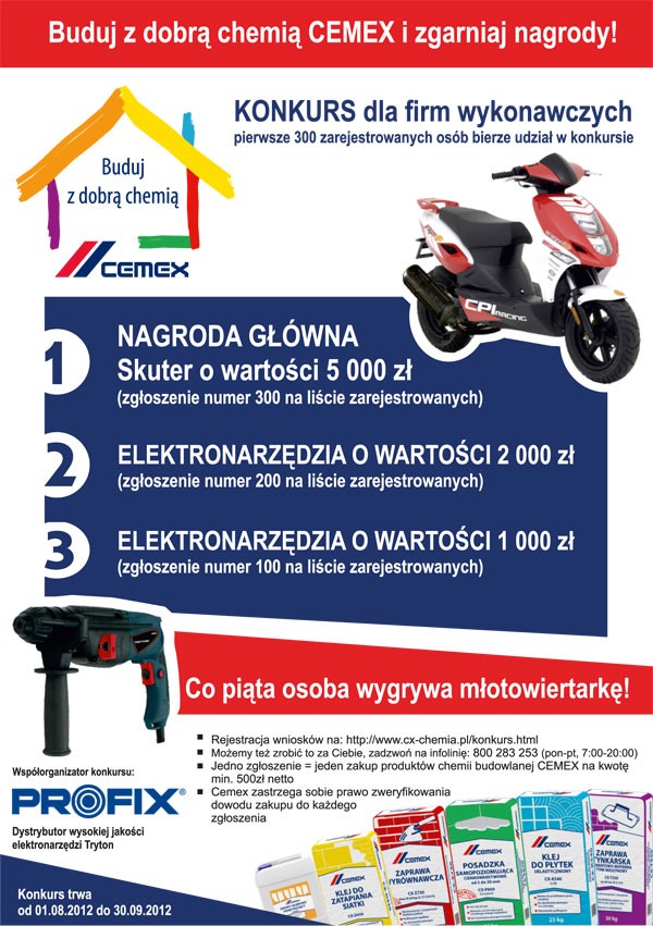 Cemex z nagrodami
