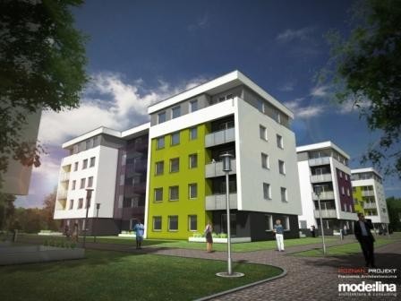 Wizualizacja nowych budynków na poznańskim Osiedlu Zwycięstwa, fot. Poznań – Projekt, Pracownia Architektoniczna