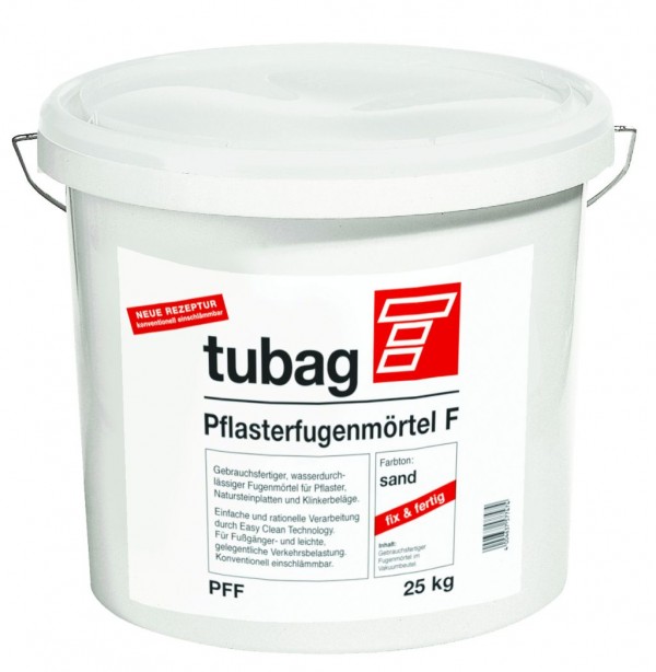 Zaprawa tubag PFF firmy quick-mix. Foto. quick-mix