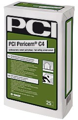 PCI PERICEM C4 – szybkosprawny cement jastrychowy do posadzek szybkotwardniejących