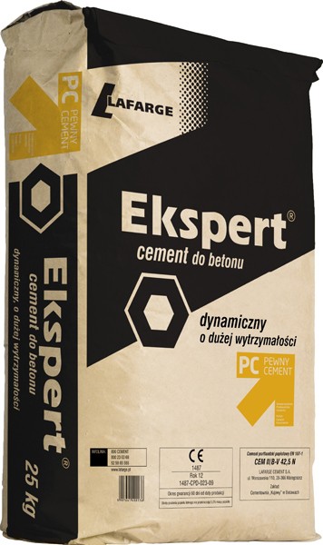 Ekologiczne cementy Lafarge - Standard, Ekspert i Popularny