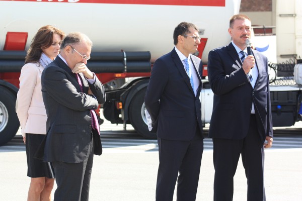 Stulecie Cementowni Górka w Trzebini. Gości przywitał Jerzy Szymański, dyrektor generalny Górka Cement Sp. z o.o.