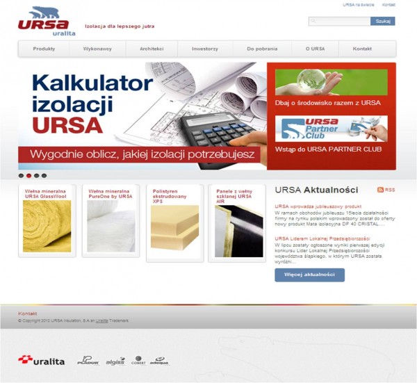 Nowa strona URSA.pl