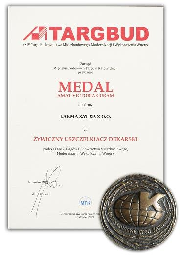 Żywiczny Uszczelniacz Dekarski - nagroda w Katowicach