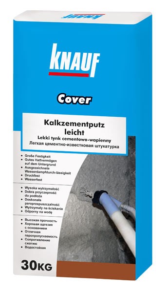 Knauf Tynki Cover Lekki Tynk cementowo-wapienny