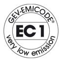 Certyfikat EMICODE® EC1 dla klejów do płytek Ceresit