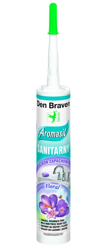 Floral i Soft to dwa zapachy silikonu AROMASIL firmy Den Braven, które zamienią uszczelnianie w przyjemność, fot. Den Braven