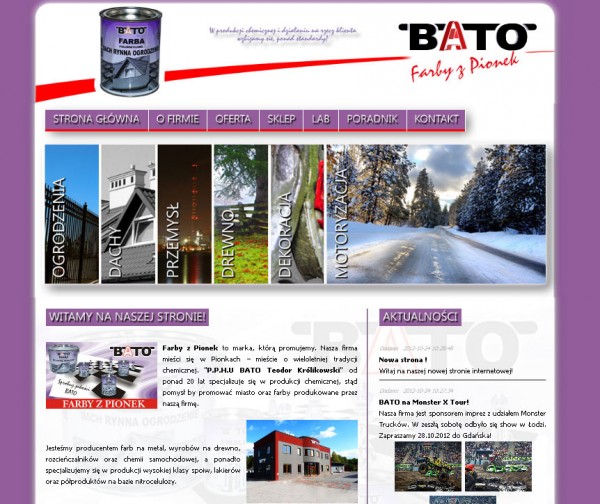 Nowa strona internetowa Bato