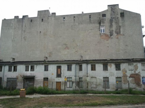 Mur miejski, Łódź