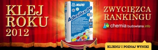 Adesilex P9 Klejem Roku 2012