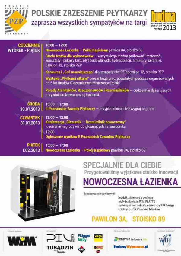 PZP zaprasza na Budmę