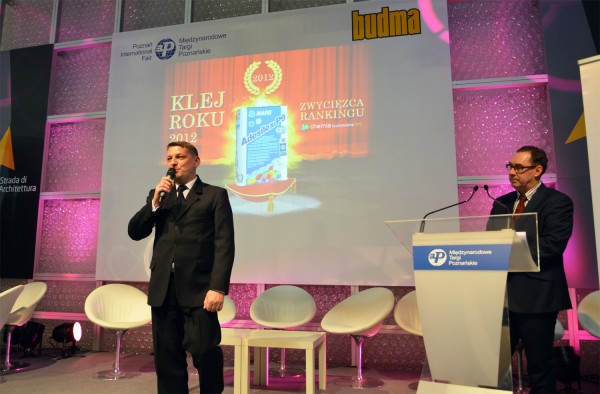 Dariusz Muślewicz - dyrektor projektu BUDMA (po lewej), Waldemar Mulhstein - redaktor naczelny portalu www.chemiabudowlana.info (po prawej)