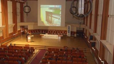 Seminarium w Auli Gmachu Głównego Politechniki Wrocławskiej (fot. DOIIB)