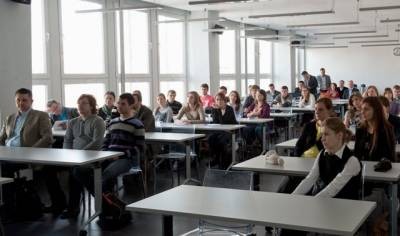 W spotkaniu brało udział około 60 studentów