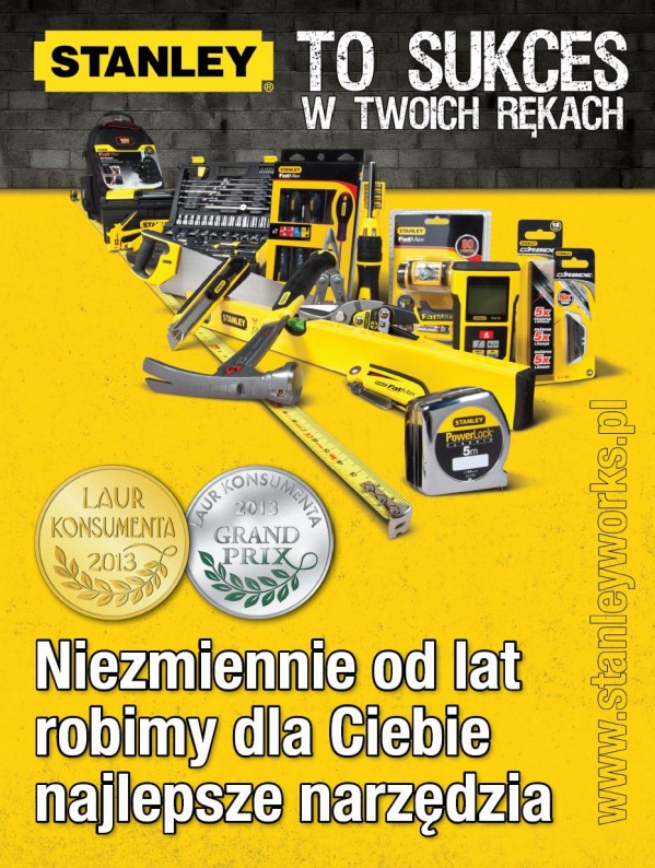 Stanley - mistrzostwo Polski w klasie narzędzi ręcznych