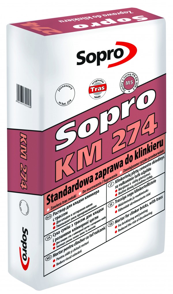 Zaprawa Sopro KM. Fot. Sopro