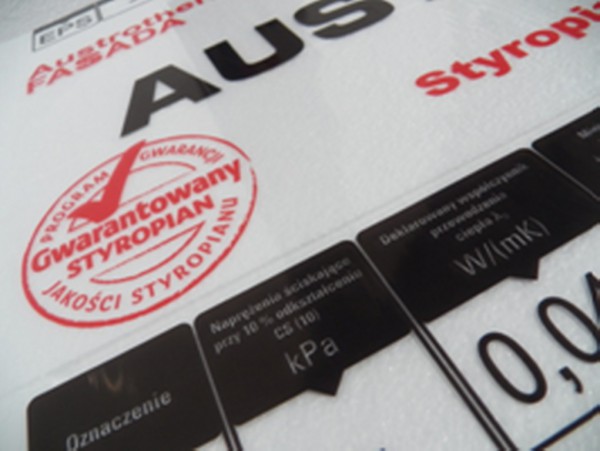 Certyfikat i Znak Jakości „Gwarantowany Styropian” dla Austrothermu